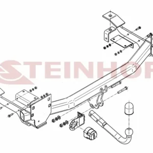 Tilhengerfeste Rover Range Rover (L322) (2002-2012) – fastmontert | Steinhof