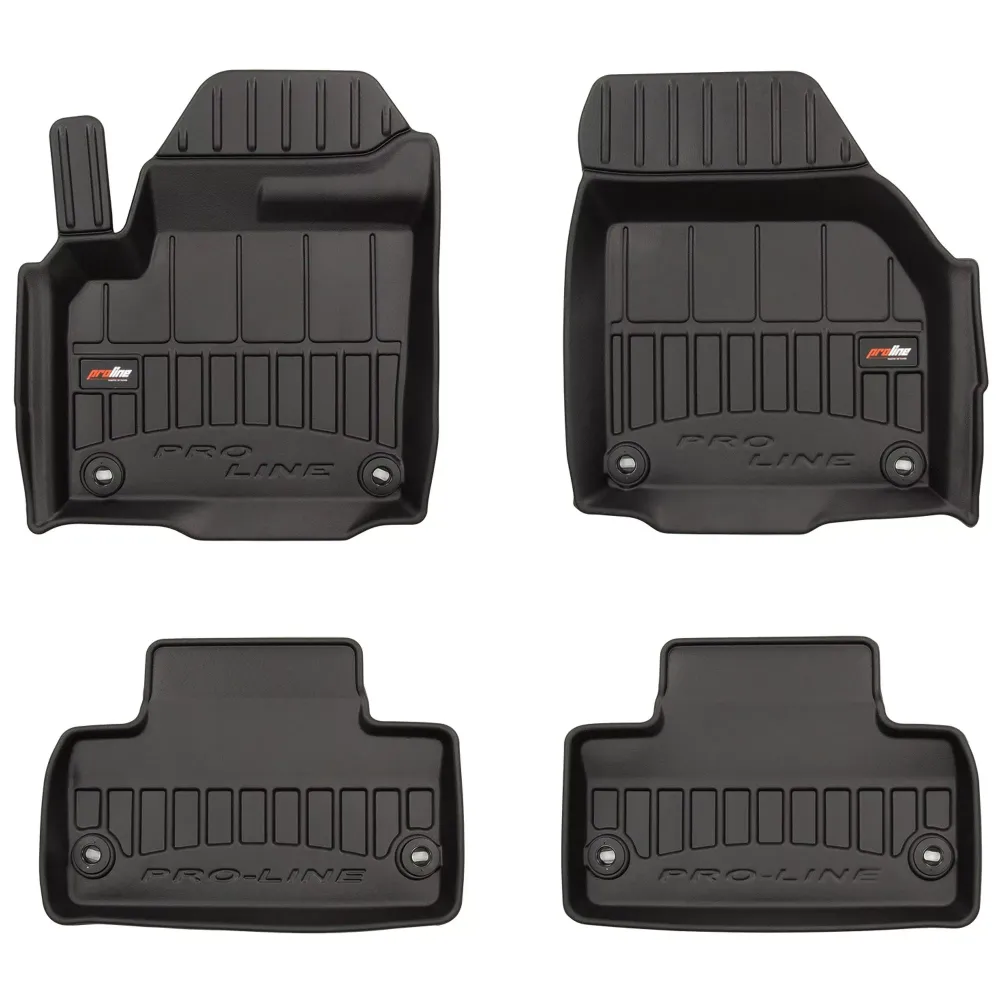 Gulvmatter Land Rover Range Rover Evoque I (2011-2018) – 3D Premium med sidekant | Frogum