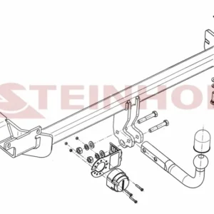 Tilhengerfeste Rover Range Rover Evoque I (2011-2018) – fastmontert | Steinhof