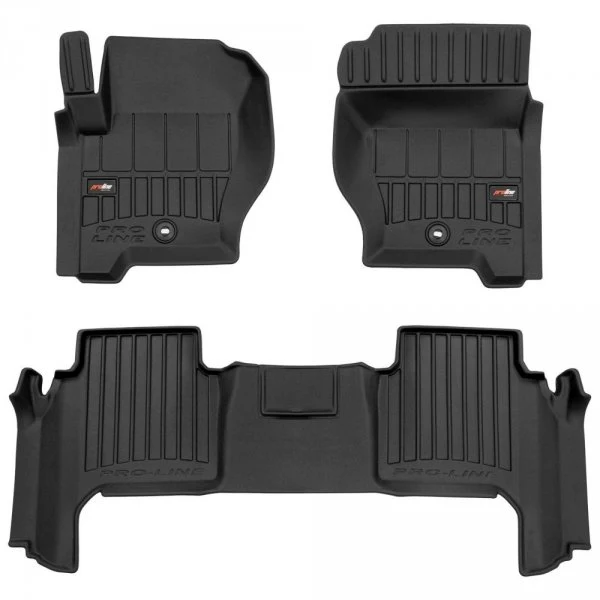 Gulvmatter Land Rover Range Rover Sport (L320) (2005-2013) – 3D Premium med sidekant | Frogum