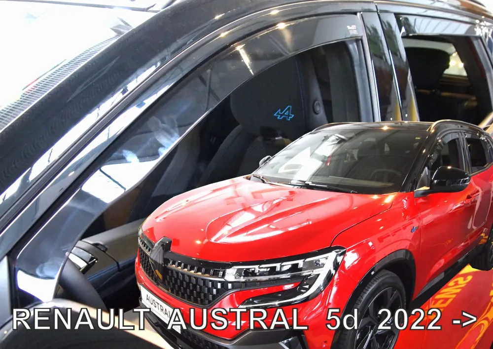 Vindavviser Renault Austral (2022-) – PMMA Plexiglass | Heko