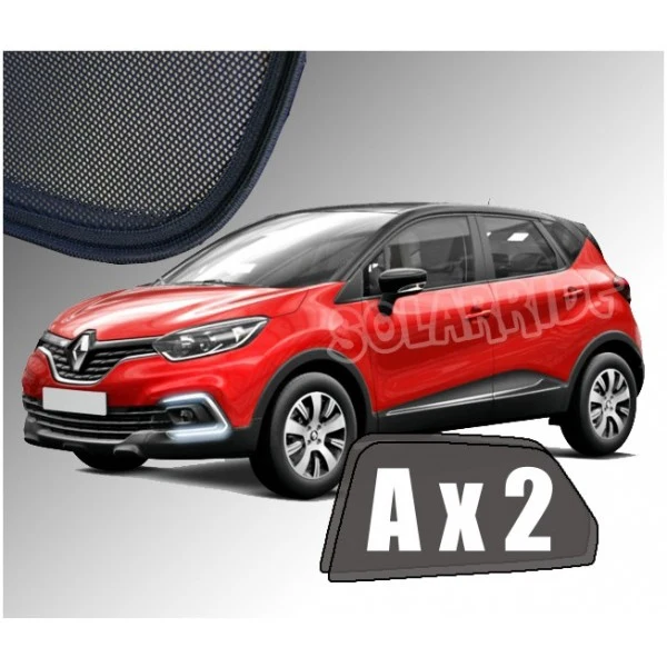 Solskjerm Renault Captur I (2013-2019) (2 stk)