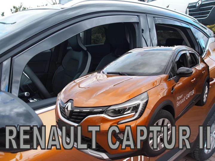 Vindavviser Renault Captur II 5-dørs (2019-) – PMMA Plexi | Heko