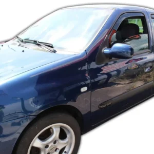 Vindavviser Renault CLIO II 5-dørs 1998→ sett 2 stk., RENAULT THALIA 4-dørs (2001-) – PMMA Plexi | Heko