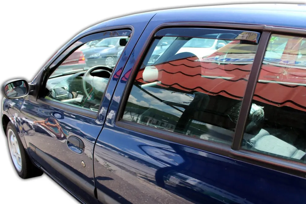 Vindavviser Renault CLIO II 5-dørs 1998→ THALIA (2001-) – PMMA Plexi | Heko