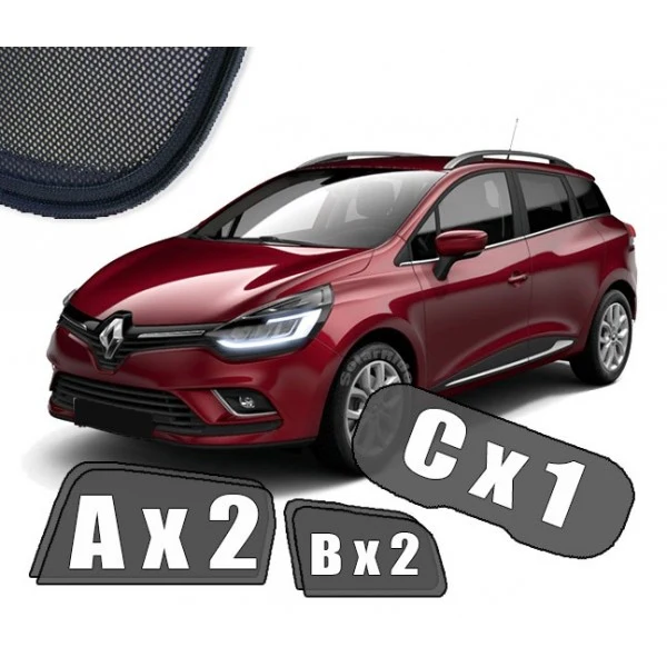 Solskjerm Renault CLIO (STV) IV (2012-2019) (5 stk)