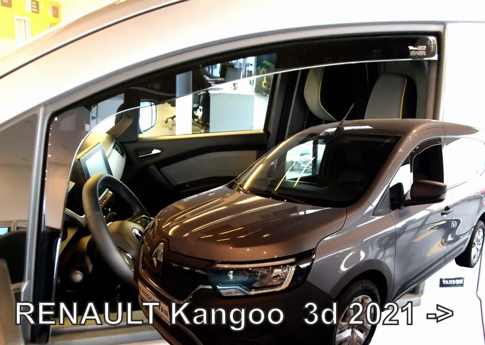 Vindavviser Renault Kangoo III / Kangoo E-Tech Electric (2021-) – PMMA Plexiglass | Heko