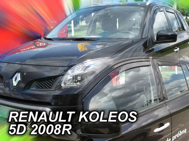Vindavviser Renault KOLEOS I 5-dørs (2008-2017) – PMMA Plexi | Heko
