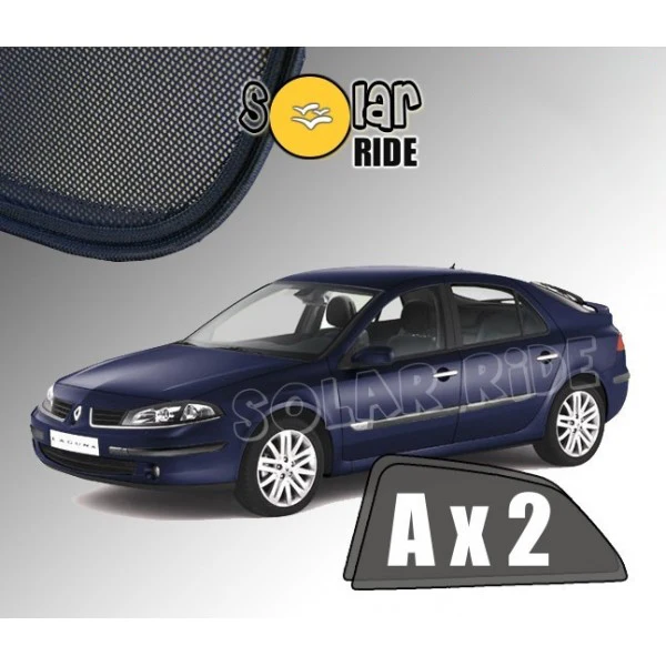Solskjerm Renault Laguna Hatchback / Liftback II (2001-2007) (2 stk)