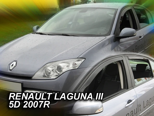 Vindavviser Renault LAGUNA III 5-dørs (2007-2015) – PMMA Plexi | Heko