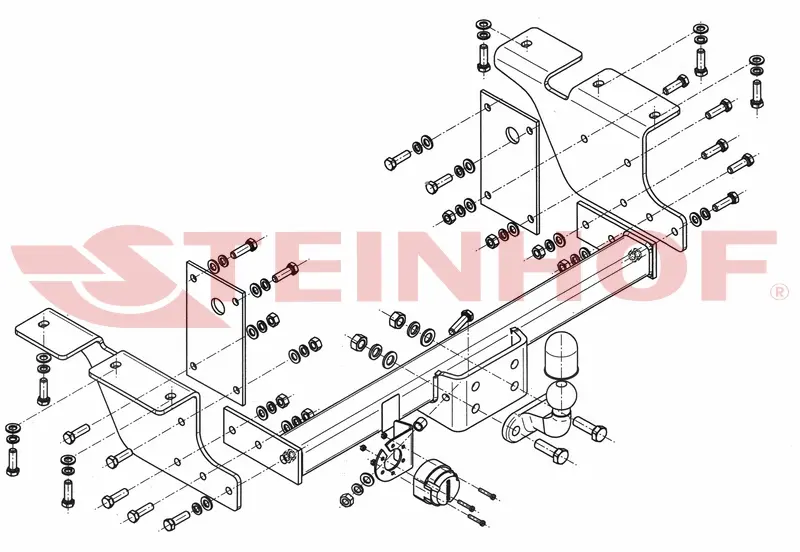 Tilhengerfeste Renault Master III (2010-2024) – fastmontert | Steinhof
