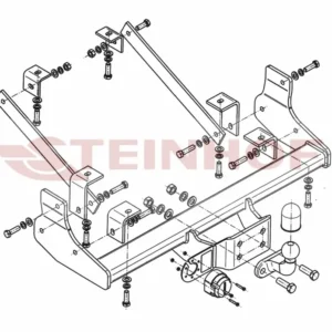 Tilhengerfeste Renault Master Van/Minibuss 3,5T Double Wheels RWD Step (2010-) – Fastmontert | Steinhof