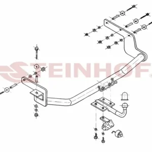 Tilhengerfeste Renault Megane I Grand Tour (1999-2003) – fastmontert | Steinhof