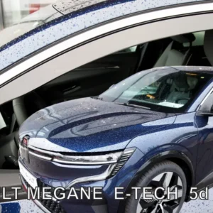 Vindavviser Renault Mégane E-Tech 2021→ sett 2 stk. – PMMA Plexiglass | Heko