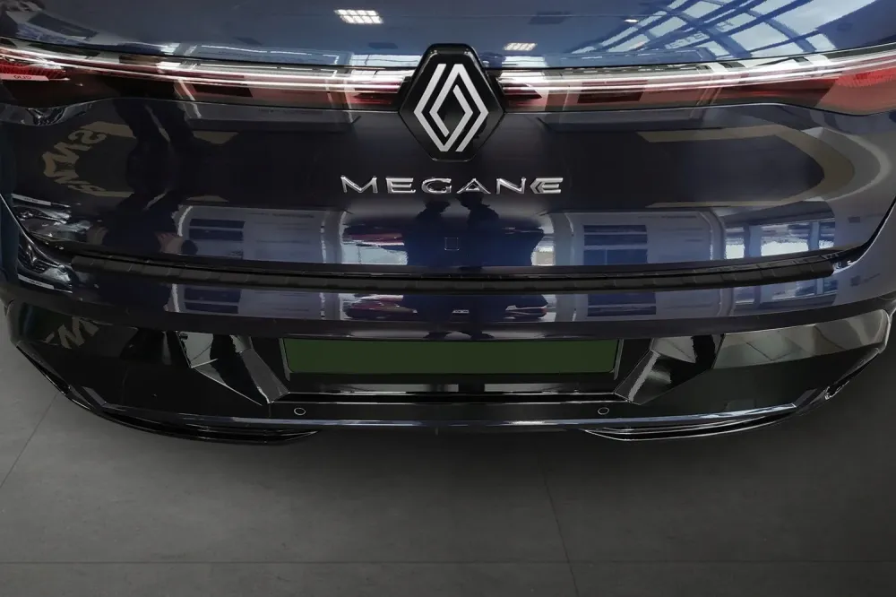 Bakfangerbeskytter Renault Mégane E-Tech Electric / Black Matt (2022-) – Rustfritt stål | Avisa