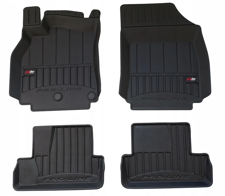 Gulvmatter Renault Megane III Sport Coupe (2008-2011) – 3D Premium med sidekant | Frogum
