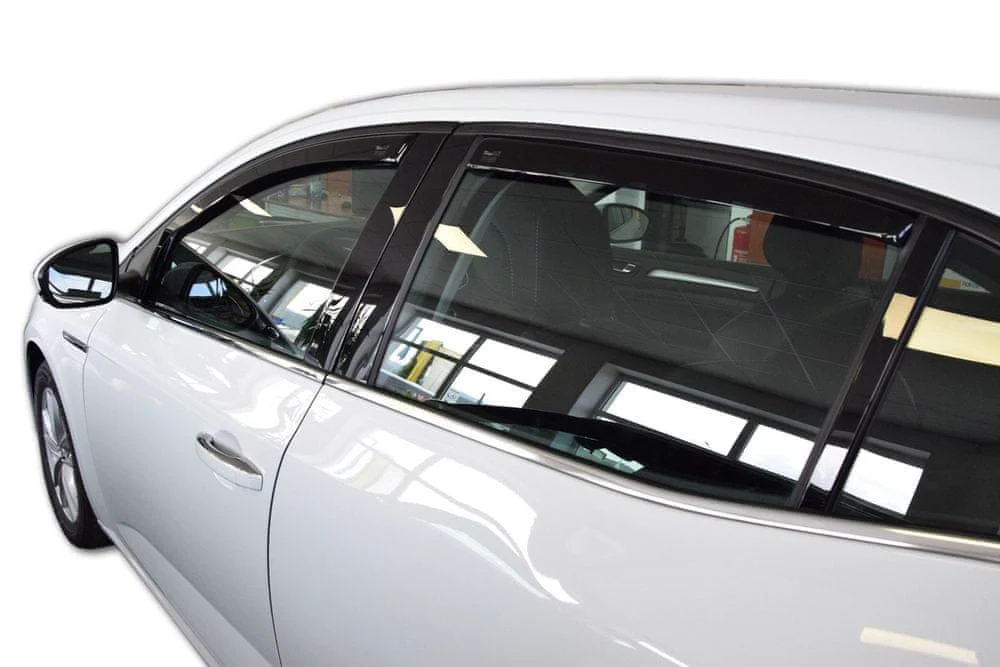Vindavviser Renault MEGANE IV HATCHBACK 5-dørs 2016→ sett 4 stk. – PMMA Plexi | Heko