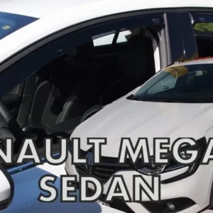 Vindavviser Renault MEGANE IV Sedan 4-dørs 2016→ sett 4 stk. – PMMA Plexi | Heko