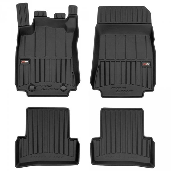 Gulvmatter Renault Modus (2004-2012) – 3D Premium med sidekant | Frogum