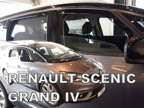 Vindavviser Renault SCENIC GRAND IV 5-dørs 2017→ sett 4 stk. – PMMA Plexi | Heko