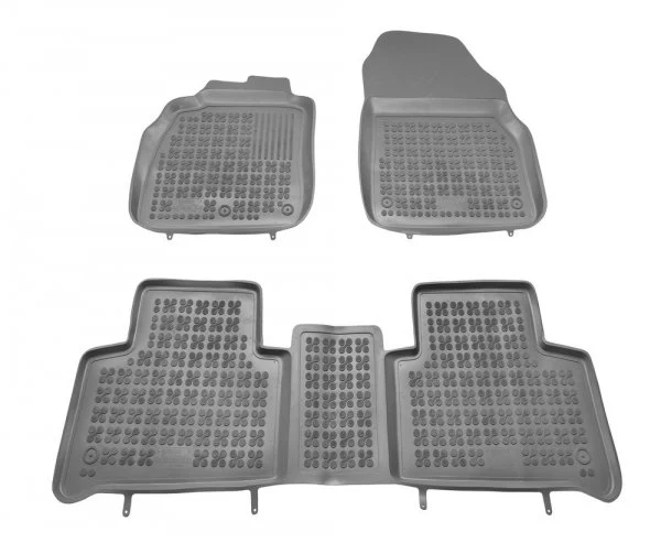 Gulvmatter Renault SCENIC II, III / GRAND SCENIC II, III (2003-2009) – med høykant | Rezaw-Plast