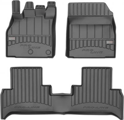 Gulvmatter Renault Scenic III / GRAND SCENIC III (2009-2016) – 3D Premium med sidekant | Frogum
