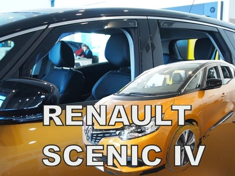Vindavviser Renault SCENIC IV 5-dørs (2017-) – PMMA Plexi | Heko