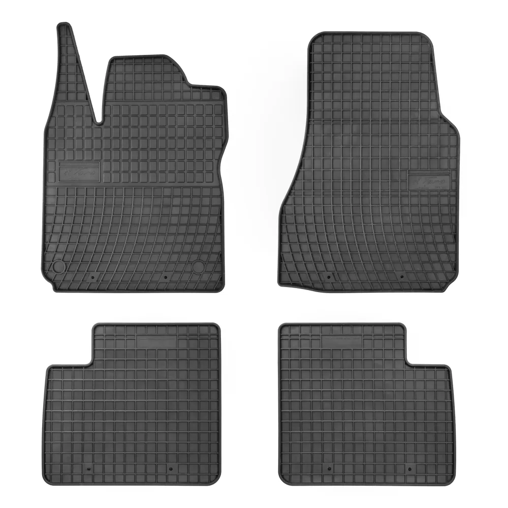 Gulvmatter Renault Twingo II (2007-2014) – med sidekant på 1 cm | Frogum