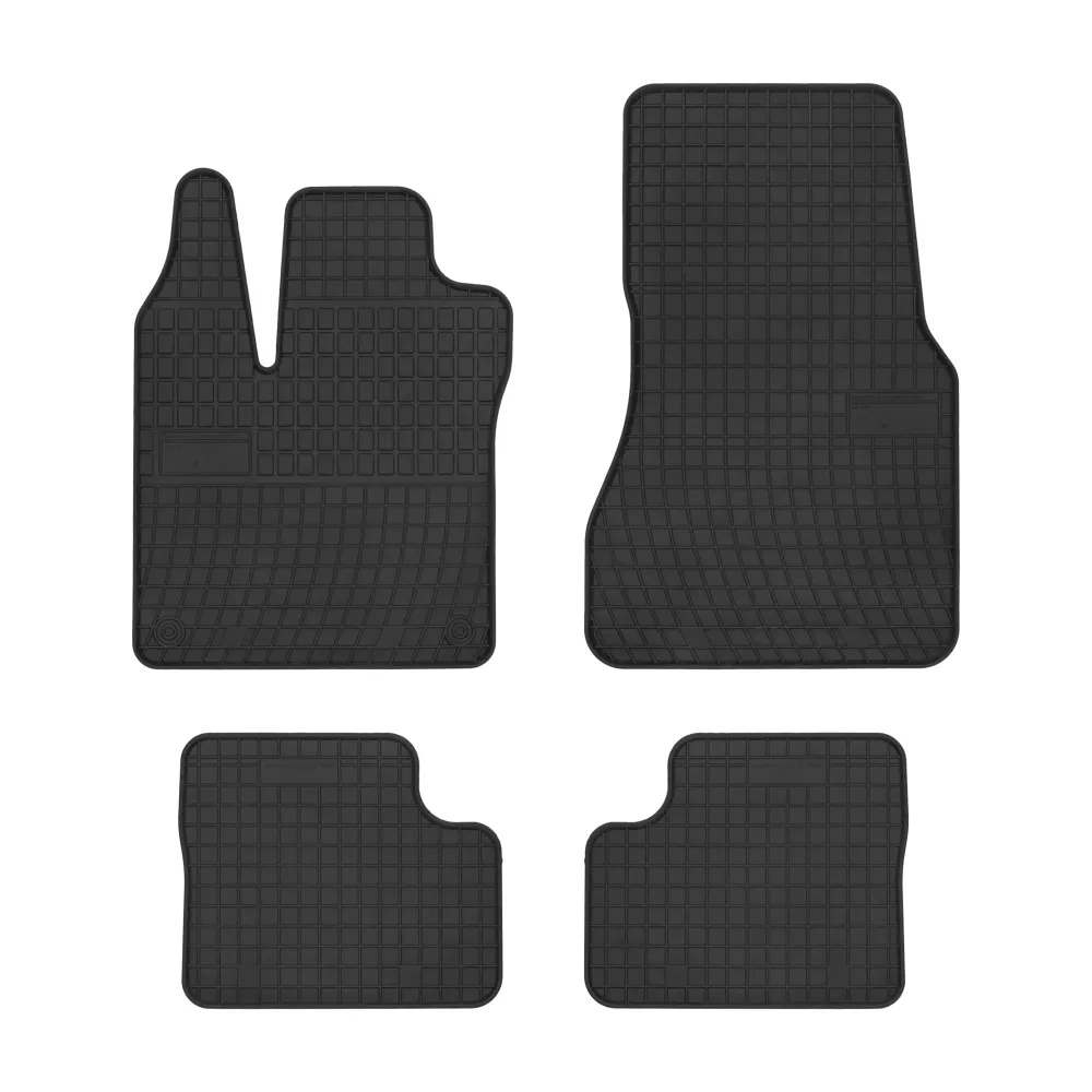 Gulvmatter Renault Twingo III (2014-) – med sidekant på 1 cm | Frogum
