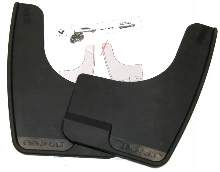 Skvettlapp Renault Zoe (2012-2024) – ABS | Renault OEM