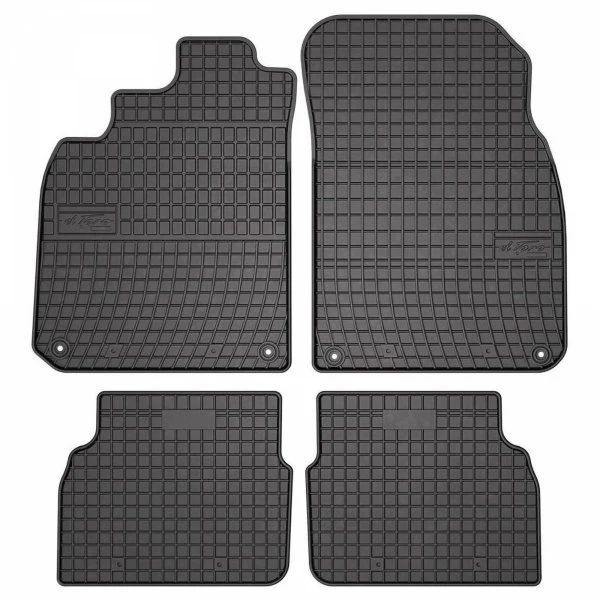 Gulvmatter Saab 9-3 II (2002-2014) – med sidekant på 1 cm | Frogum