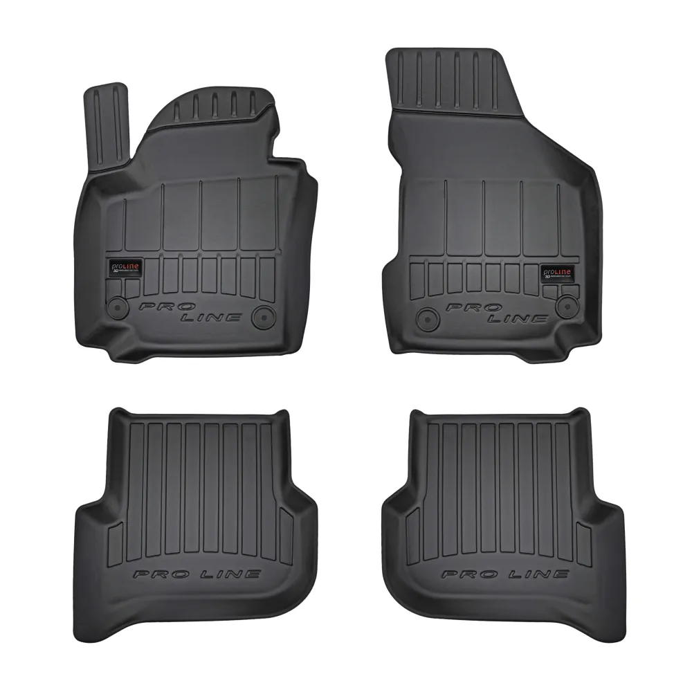 Gulvmatter Seat Altea (2004-2015) – 3D Premium med sidekant | Frogum