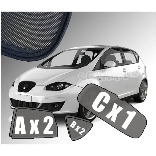 Solskjerm Seat Altea (2004-2009) (6 stk)