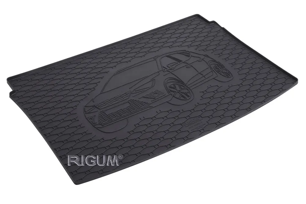 Bagasjeromsmatte Seat Arona (2017-) – Luktfrie Gummi | Rigum