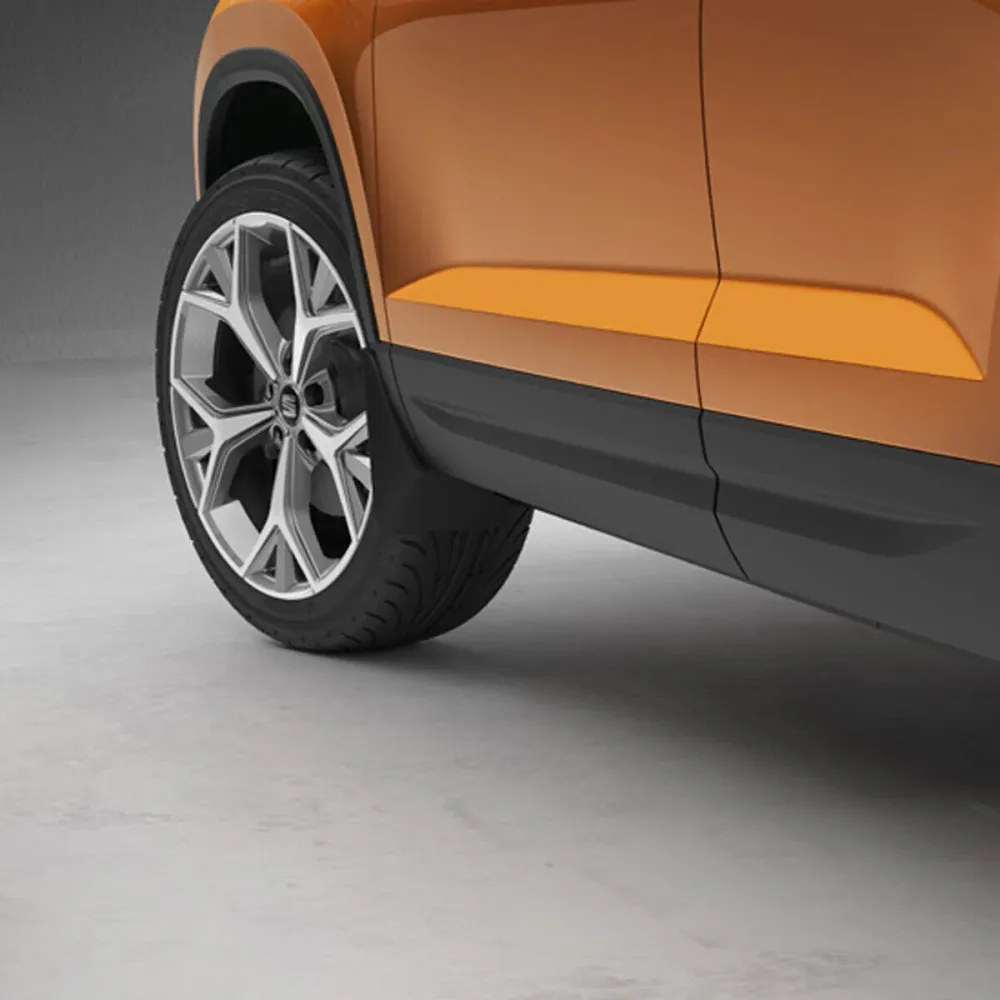 Skvettlapp Seat Ateca / Black - sett 2 stk. (2016-) – ABS Automotive | VAG OEM