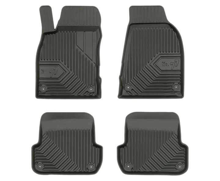 Gulvmatter Seat Exeo (2008-2014) – 3D Premium med sidekant | Frogum