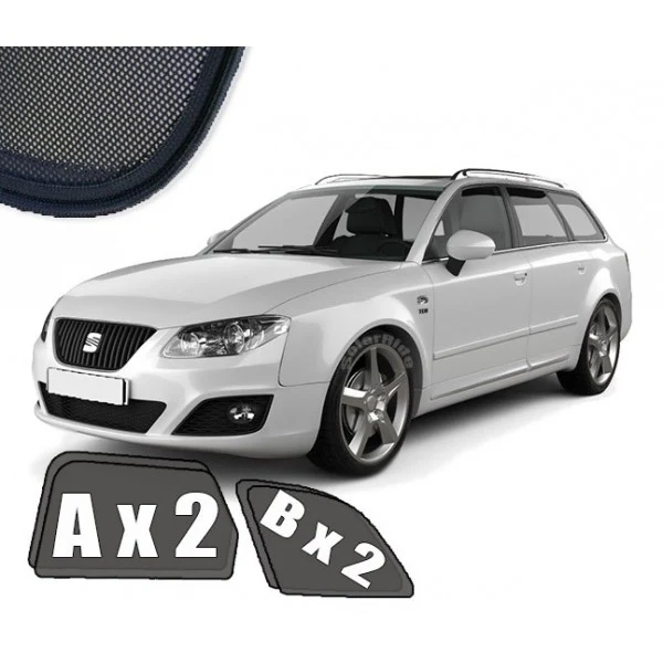 Solskjerm Seat Exeo ST (2008-2013) (4 stk)