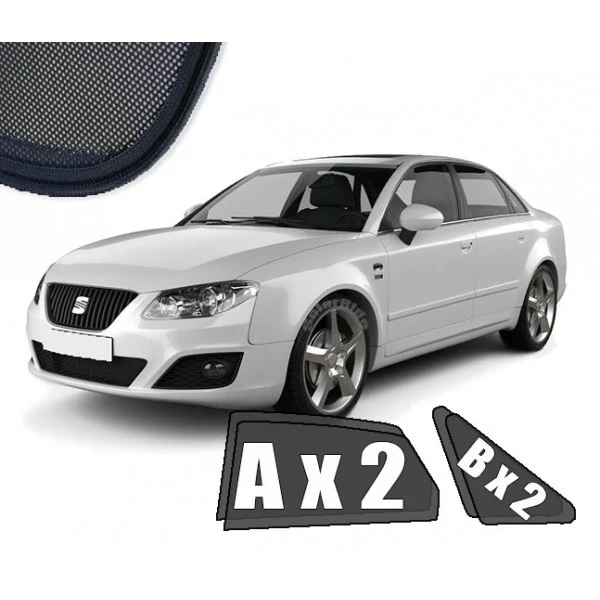 Solskjerm Seat Exeo Sedan (2008-2013) (4 stk)