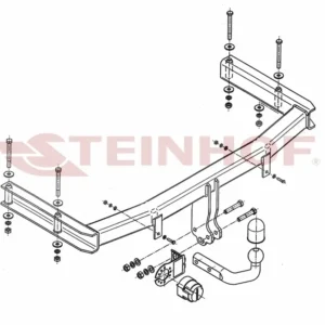 Tilhengerfeste Seat Exeo ST (Stasjonsvogn) (2008-2013) – fastmontert | Steinhof