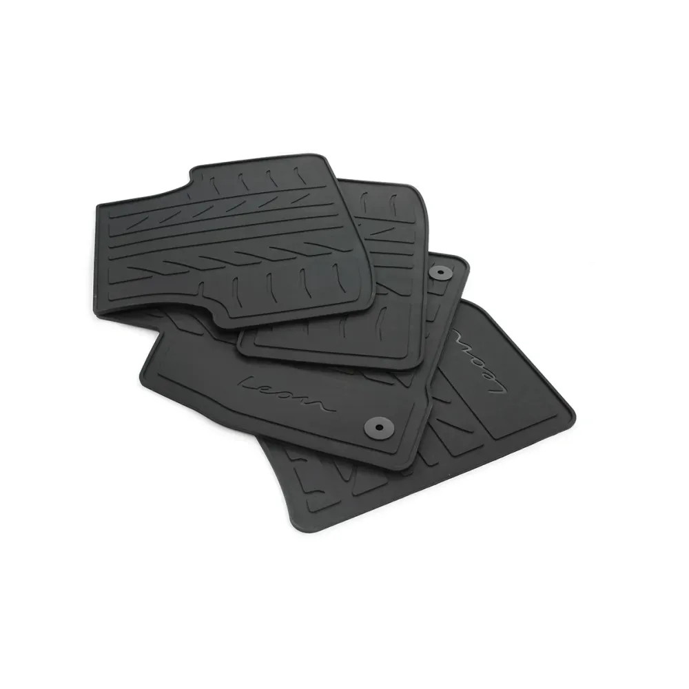 Gulvmatter Seat Leon IV (2020-) – HDTE - High-density Termoplast-elastomer | VAG OEM