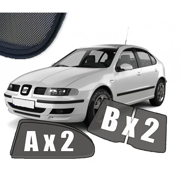 Solskjerm Seat LEON I (1999-2005) (4 stk)