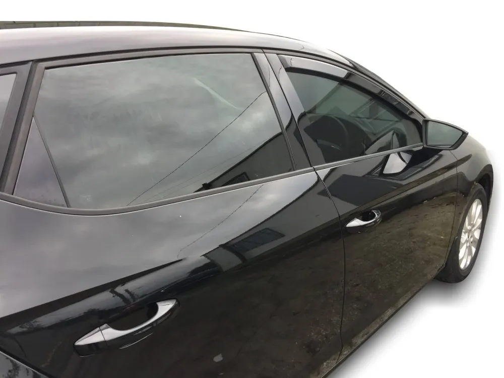 Vindavviser Seat LEON III 3-dørs 2013→ sett 2 stk. – PMMA Plexi | Heko