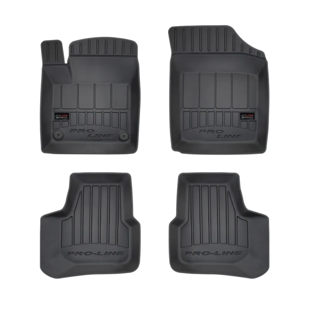 Gulvmatter Seat Mii (2011-2019) – 3D Premium med sidekant | Frogum