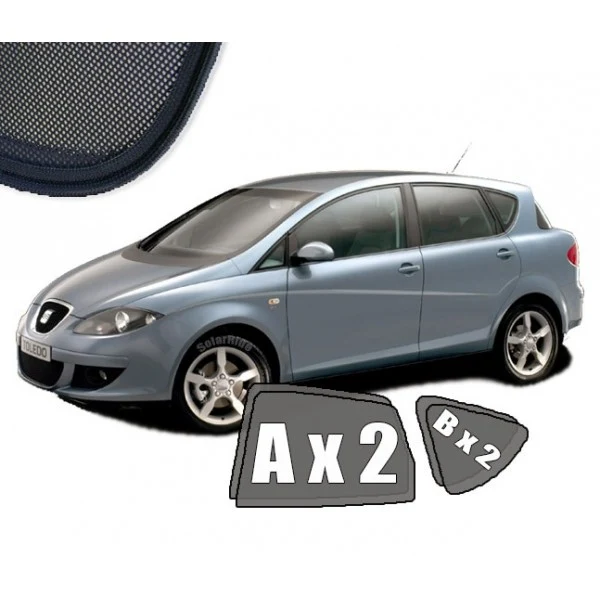 Solskjerm Seat Toledo III (2004-2009) (4 stk)