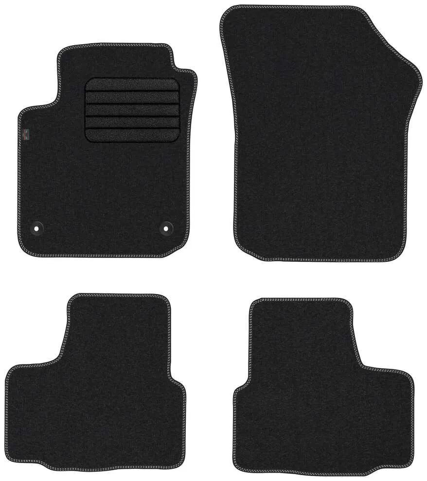 Stoffmatter Skoda Citigo (2011-2019) – Premium Stoff - Textil