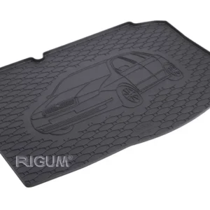 Bagasjeromsmatte Skoda Fabia I Hatchback (2000-2007) – Luktfrie Gummi | Rigum