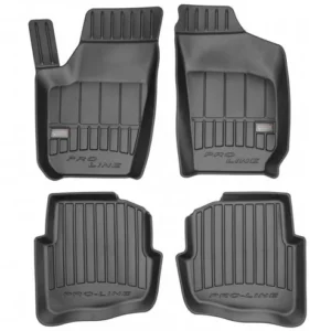 Gulvmatter Skoda Fabia I (1999-2008) – 3D Premium med sidekant | Frogum