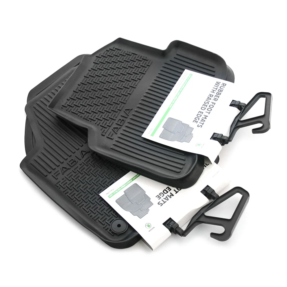 Gulvmatter Skoda Fabia III (2015-2022) – HDTE - High-density Termoplast-elastomer | VAG OEM