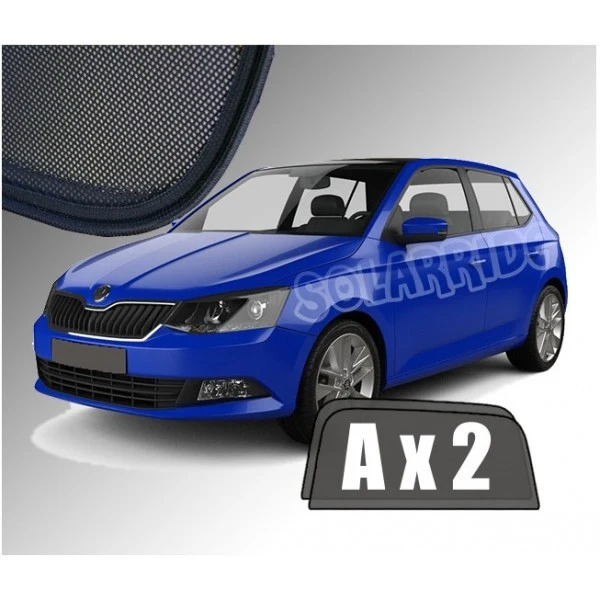 Solskjerm Skoda Fabia Hatchback III (2014-2021) (2 stk)