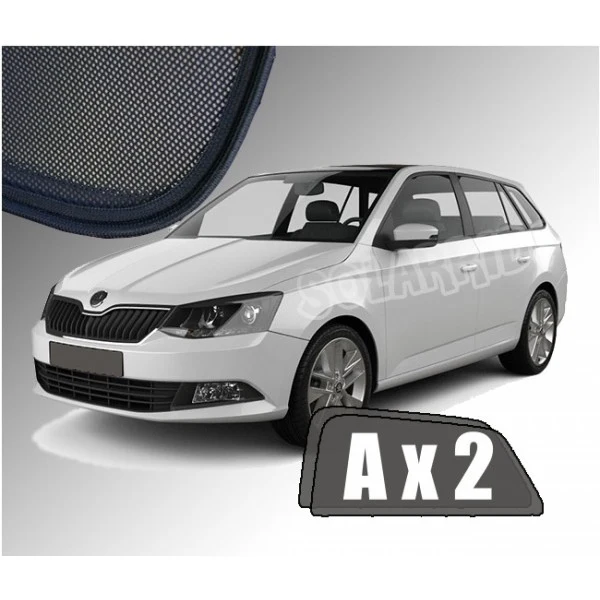 Solskjerm Skoda Fabia Stasjonsvogn III (2014-2021) (2 stk)